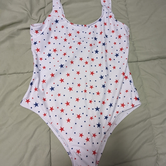 Pink Lily Other - BRAND NEW Pink Lily Ivory Stars Large One Piece